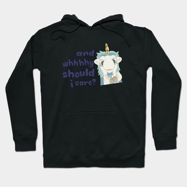 unicorse cutee ever Hoodie by Geometc Style